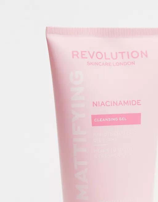 Revolution Skincare Niacinamide Mattifying Cleansing Gel | Face Wash for Oily Skin | 5.07oz/150 ml - Ome's Beauty Mart