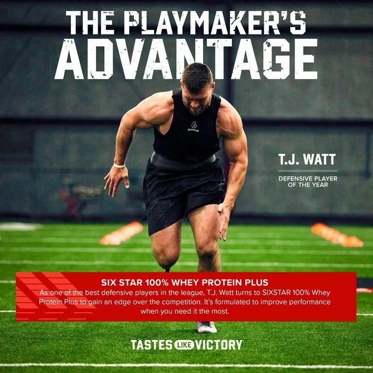 Six Star 100% Whey Protein Powder Plus | Protein 30g, BCAAs 6.7g | Vanilla 1.81lbs/821g Exp 04/2027 - Ome's Beauty Mart