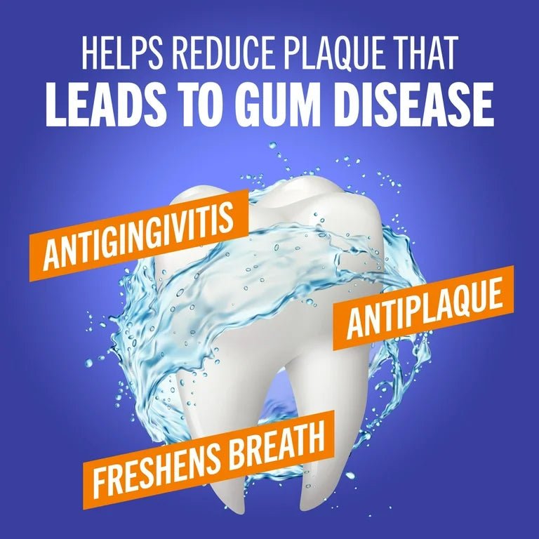 TheraBreath Healthy Gums Antigingivitis Oral Rinse Mouth Wash | Protects from Plaque & Tartar | Clean Mint, 16 fl.oz Exp 05/2025 - Ome's Beauty Mart