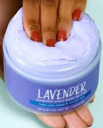 Tree Hut Lavender Whipped Shea Body Butter - Formulated With Real Sugar & Lavender Oil | Helps Calm Senses & Smooth Skin | 8.4oz / 240g - Ome's Beauty Mart