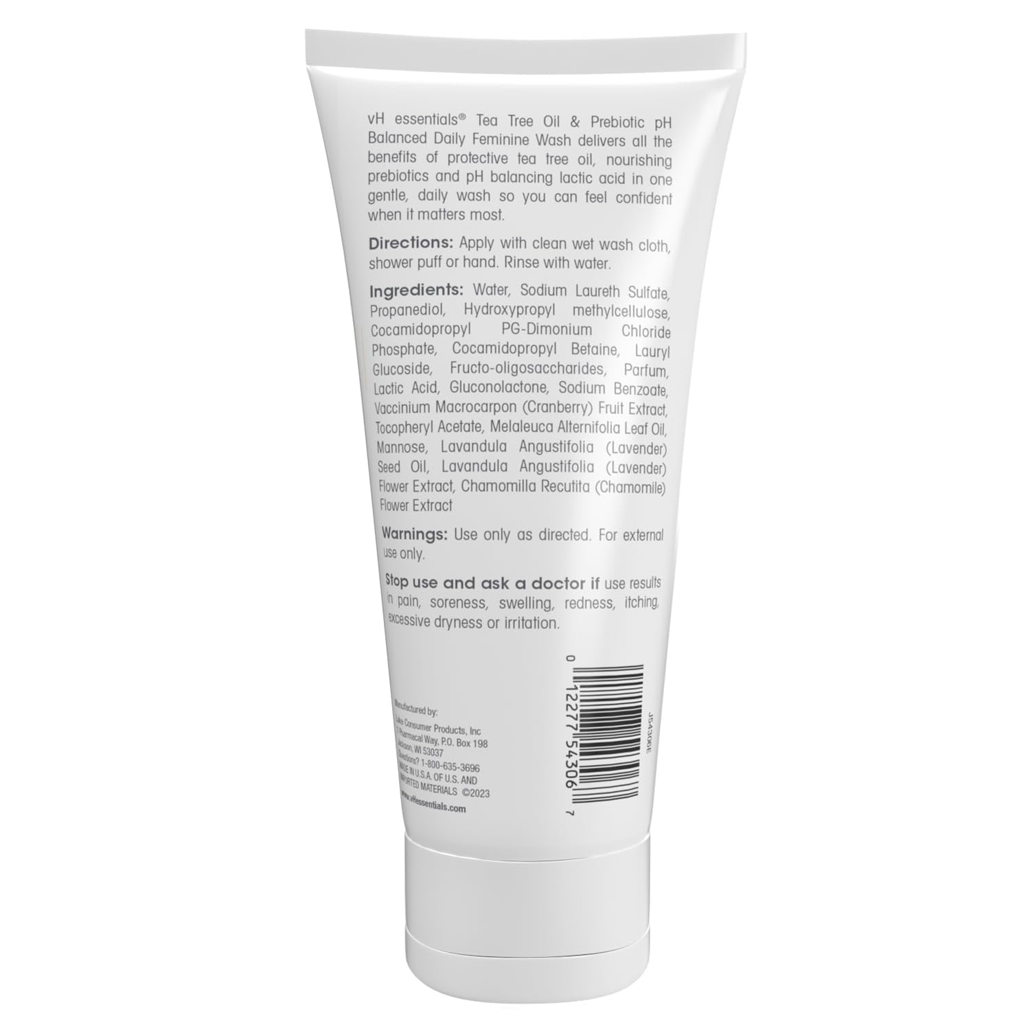 vH essentials Daily Prebiotic Feminine Wash | Odor Eliminating Formular - Ome's Beauty Mart
