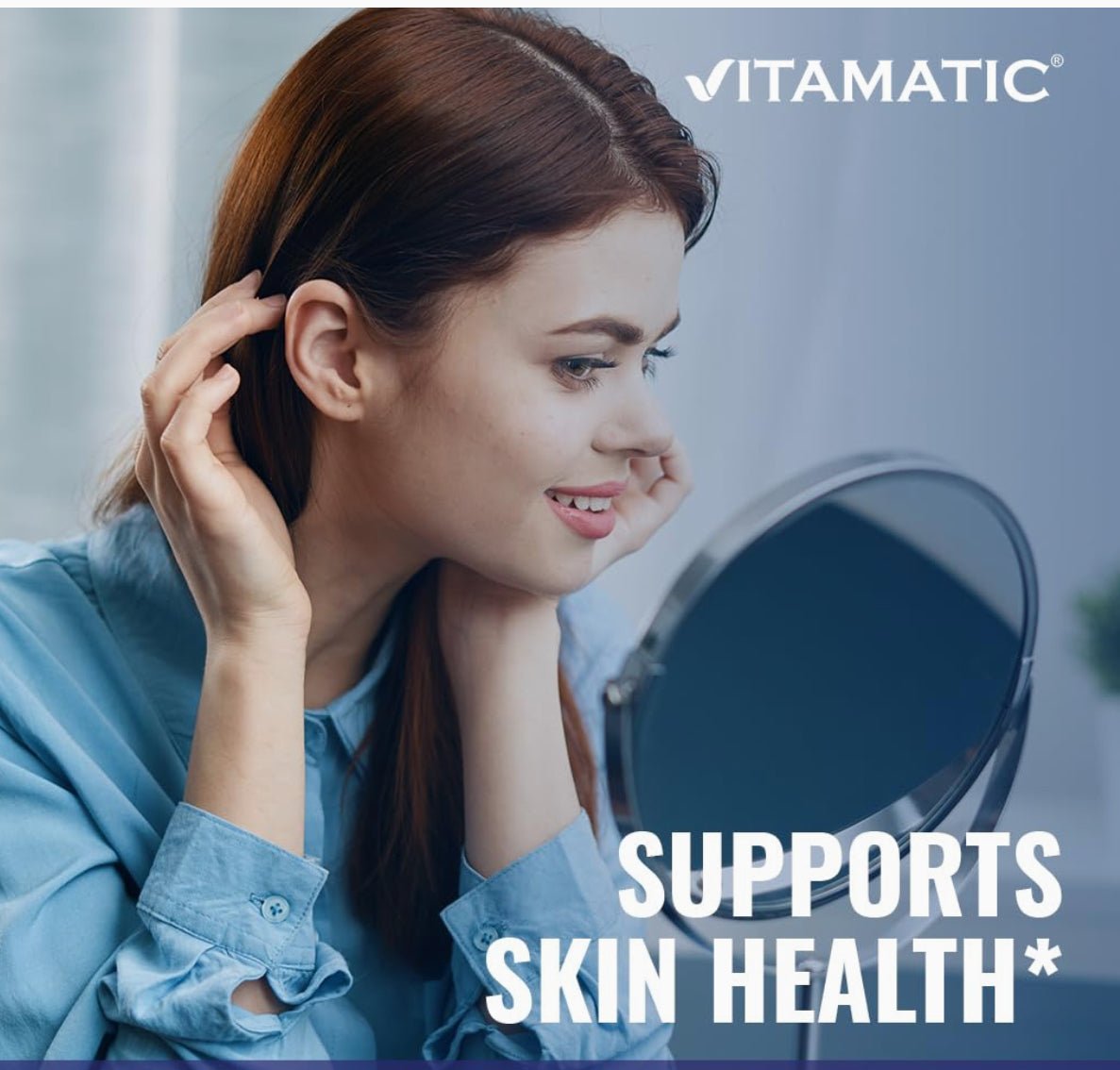 Vitamatic Hyaluronic Acid 200mg | Supports Healthy Connective Tissue and Joints | Promote Youthful Healthy Skin - 120 Capsules Exp 03/2027 - Ome's Beauty Mart