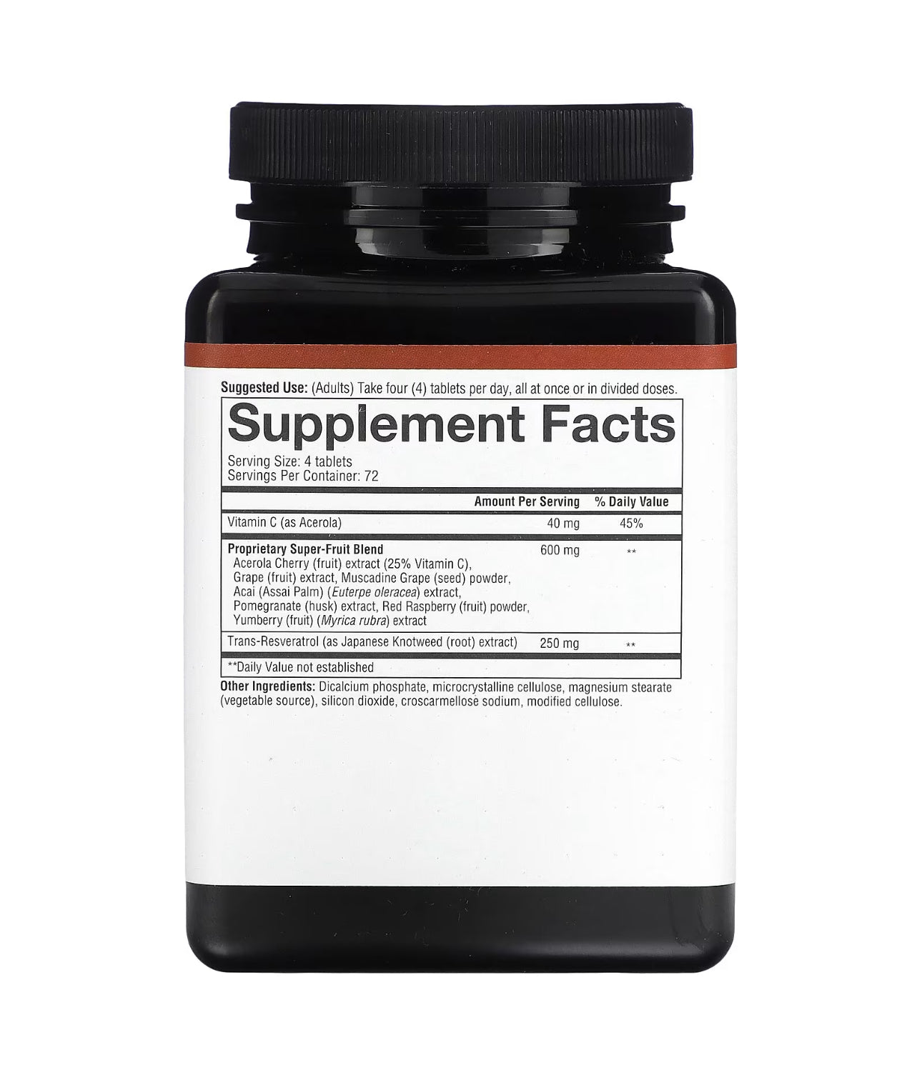 Youtheory Resveratrol 250mg - Advanced Antioxidant Formula with Acerola | Anti - Aging | 160 Tablets Exp 02/2027 - Ome's Beauty Mart