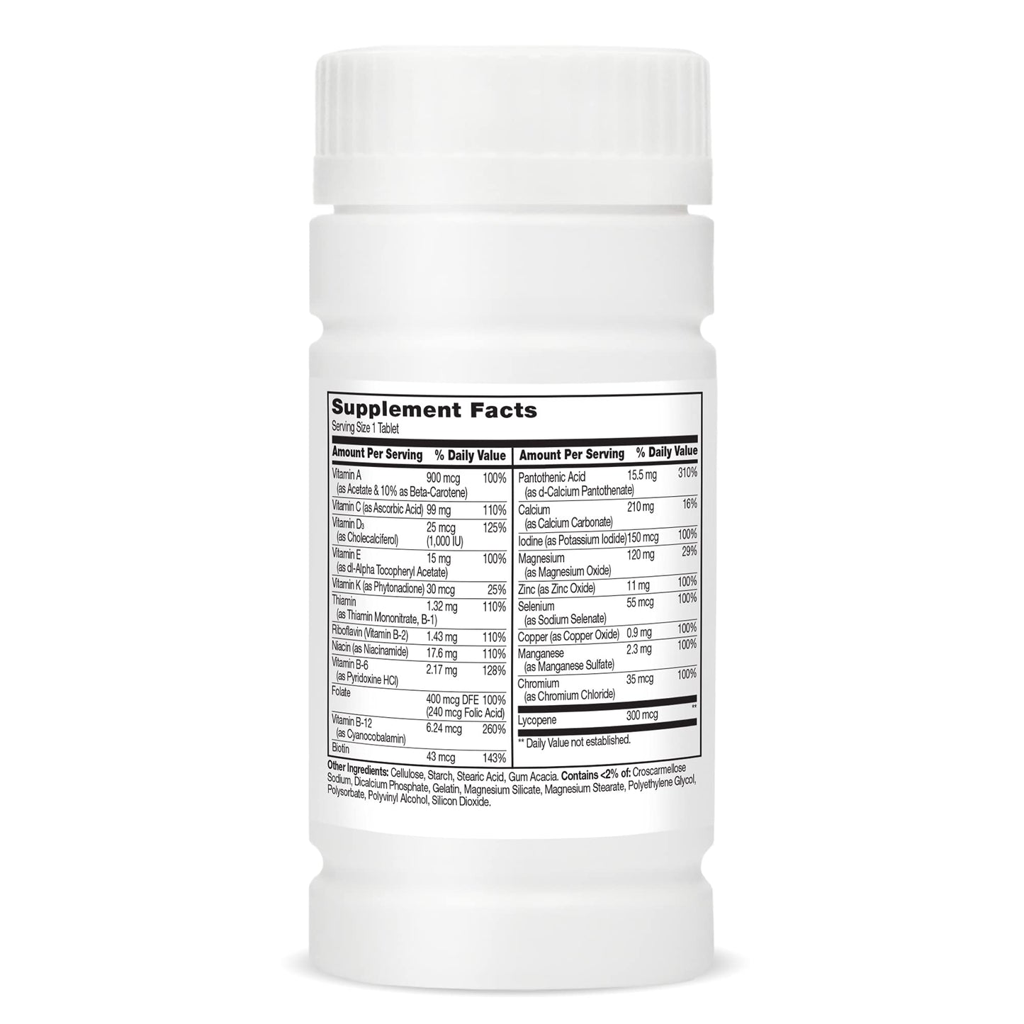21st Century One Daily Men's Health Multivitamin/Multimineral Supplement | Similar to One A Day Men | 100 Tablets - Ome's Beauty Mart