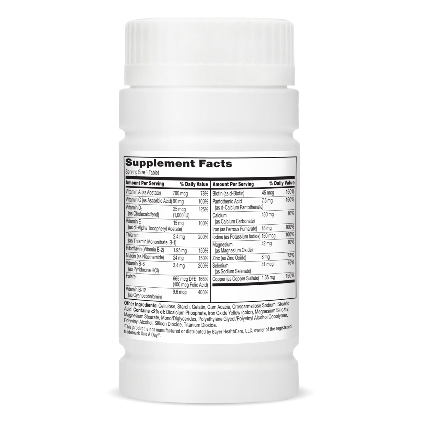 21st Century One Daily Women's Health Multivitamin/Multimineral Supplement | Similar to One A Day Women | 100 Tablets - Ome's Beauty Mart
