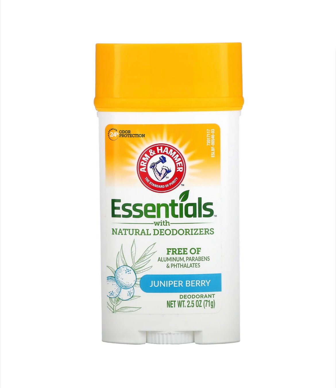ARM & HAMMER™ Essentials™ Solid Deodorant, Juniper Berry - Ome's Beauty Mart
