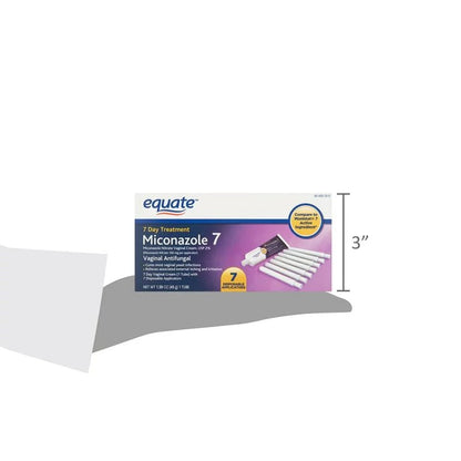 Equate Miconazole 7-Day Vaginal Cream | For Vaginal yeast infection | Similar to Monistat 7 | 1.59 oz/ 45g tube - Ome's Beauty Mart