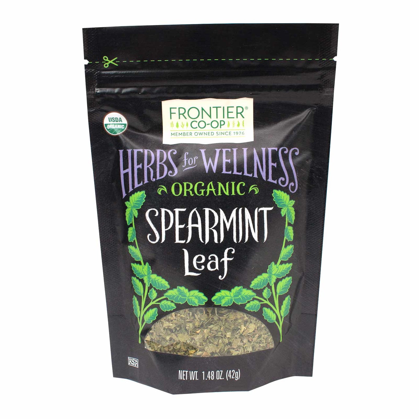 Frontier Co-Op Organic Spearmint Leaf - Ome's Beauty Mart