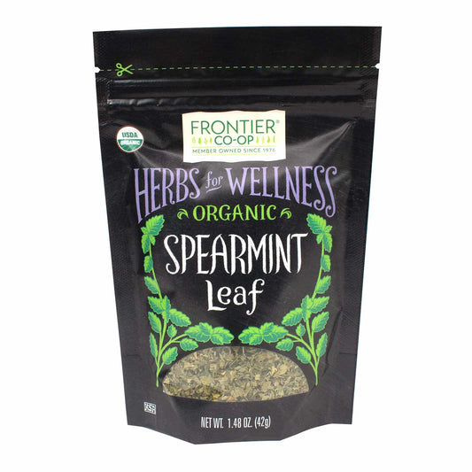 Frontier Co-Op Organic Spearmint Leaf - Ome's Beauty Mart