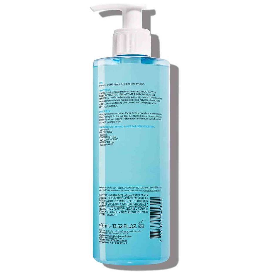 La Roche-Posay Toleriane Purifying Foaming Facial wash - Ome's Beauty Mart