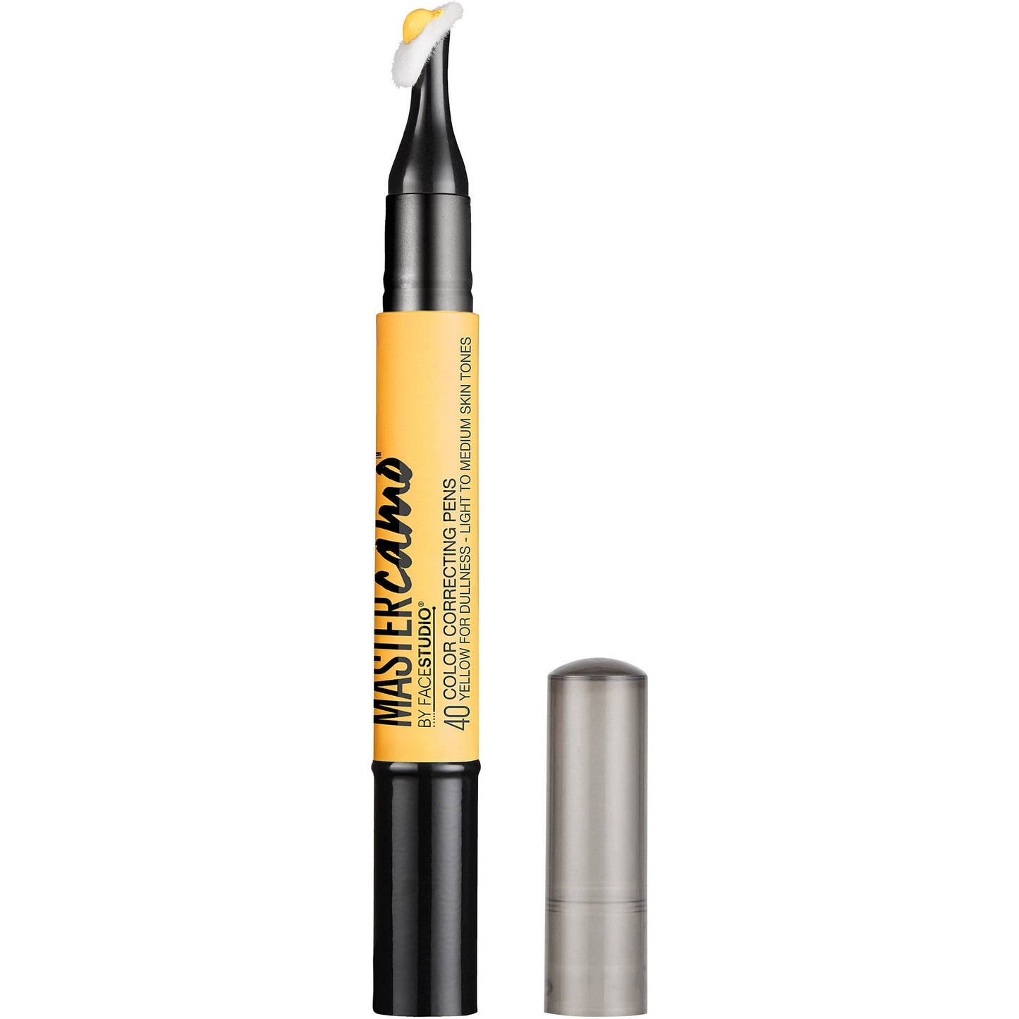 MAYBELLINE NEW YORK FACESTUDIO MASTER CAMO COLOR CORRECTING PEN, 40 YELLOW - Ome's Beauty Mart