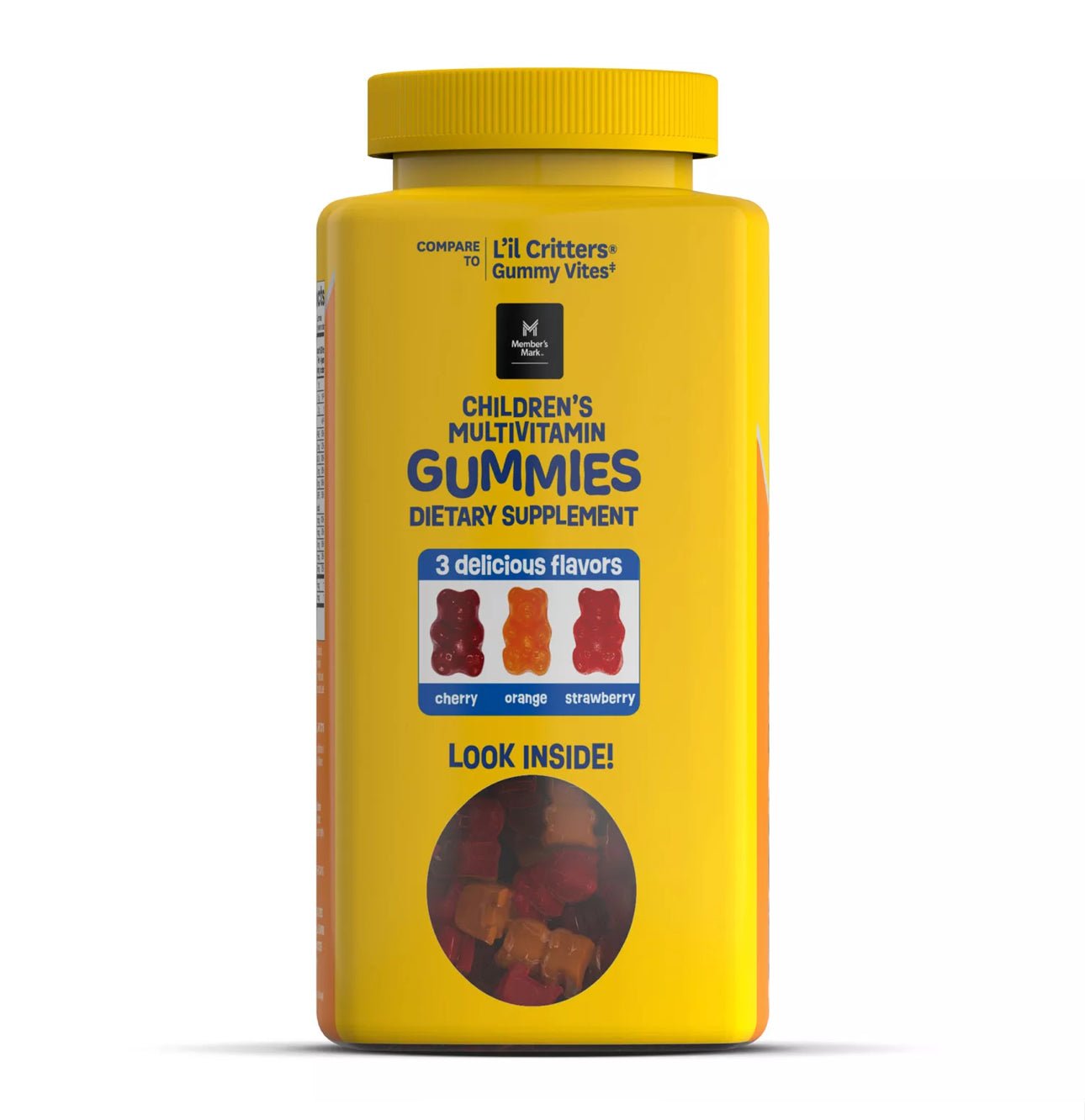 Member's Mark Children's Multivitamin Gummies | Assorted Fruit Flavors | Similar to Lil Critters | 300 gummies - Ome's Beauty Mart