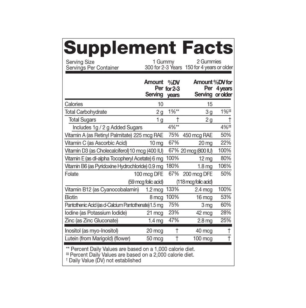 Member's Mark Children's Multivitamin Gummies | Assorted Fruit Flavors | Similar to Lil Critters | 300 gummies - Ome's Beauty Mart
