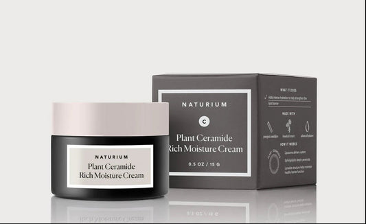 Naturium Plant Ceramide Rich Moisture Cream (Mini) 0.5oz/15g - Ome's Beauty Mart