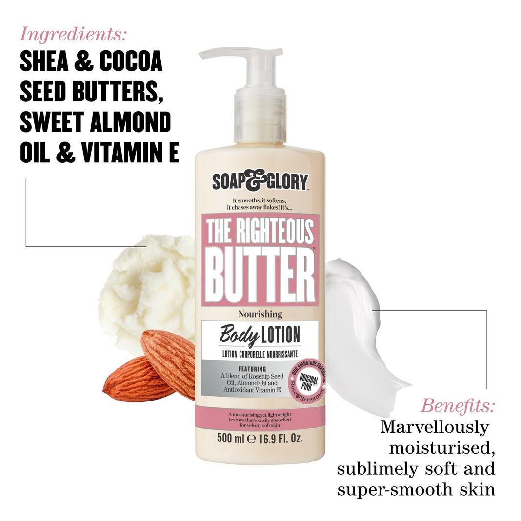 The Righteous Butter Moisturizing Body Lotion 500 ml - Ome's Beauty Mart