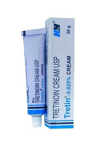 Tretin 0.025% Cream (Tretinoin) 30 g - Ome's Beauty Mart