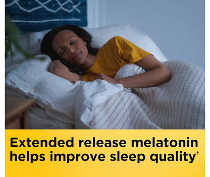 Nature Made Melatonin 4mg Extended Release | 90 Day Supply | 100% Drug Free Sleep Aid | 90 Tablets; Exp 04/2026