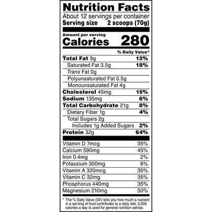 Muscle Milk Genuine Protein Powder | 32g Protein | Helps Build Muscle & Satisfy Hunger | Supports Muscle Recovery Post-Workout | Vanilla Creme Flavor~30.9oz/875g; Exp 01/2026