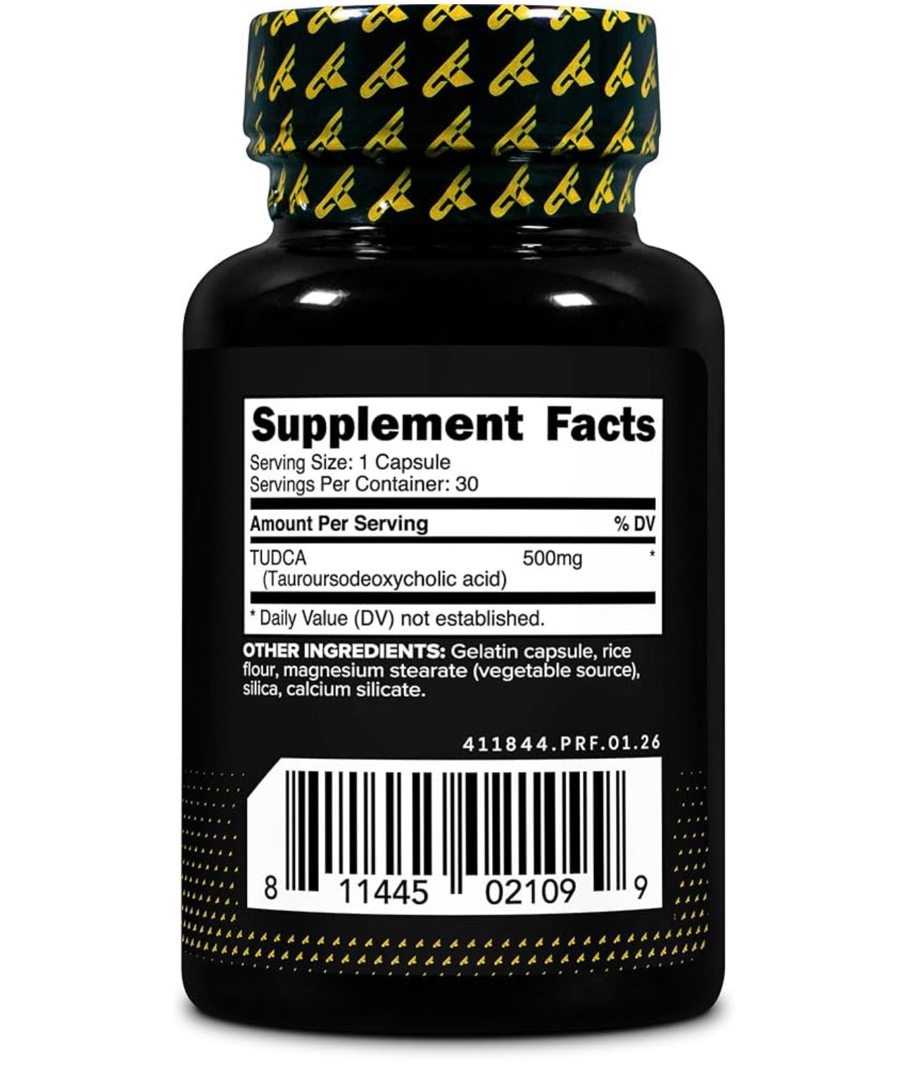 Primaforce TUDCA 500mg (Tauroursodeoxycholic Acid) | Digestive Support (Esp. for Fats), Promotes Healthy Liver & Kidney Function | Supports Brain, Cellular and Eye Health | Liver & Kidney Cleanse & Detox | 30 𝑪𝒂𝒑𝒔𝒖𝒍𝒆𝒔; Exp 07/2028