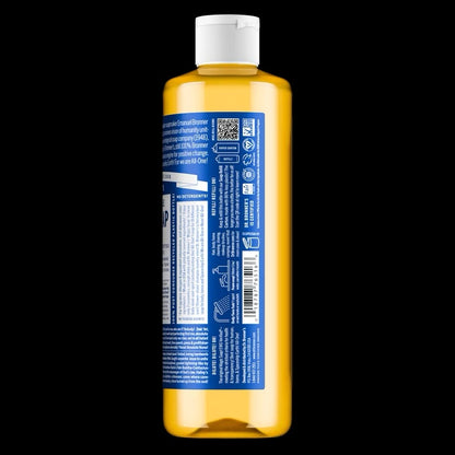 Dr. Bronner's Magic Soap, Peppermint, Pure-Castile Body Wash Liquid Soap | 16oz/473ml