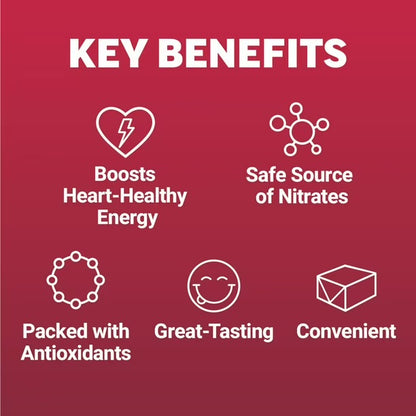 Force Factor Total Beets Soft Chews with Beetroot, Nitrates, L-Citrulline, Grapeseed Extract, & Antioxidants | Supports Heart Health Energy, Metabolism | Superfood | Açai Berry Flavor ~ 90 Soft Chews; Exp 03/2028