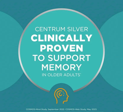 Centrum Silver Womens 50+ | Complete Multivitamin for Women Over 50 | 65 Tablets, Exp 07/2027