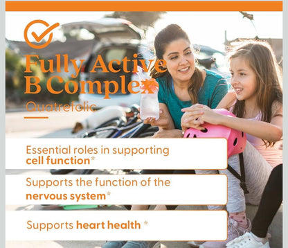 Doctor’s Best Fully Active B Complex |    With MTHF 400mcg, P-5-P 50mg, Methylcobalamin (B12) 1000mcg | Optimal Support for Energy Production, Cellular Health & Overall Well-Being | 30 Veggie Caps; Exp 05/2027 (New Look)