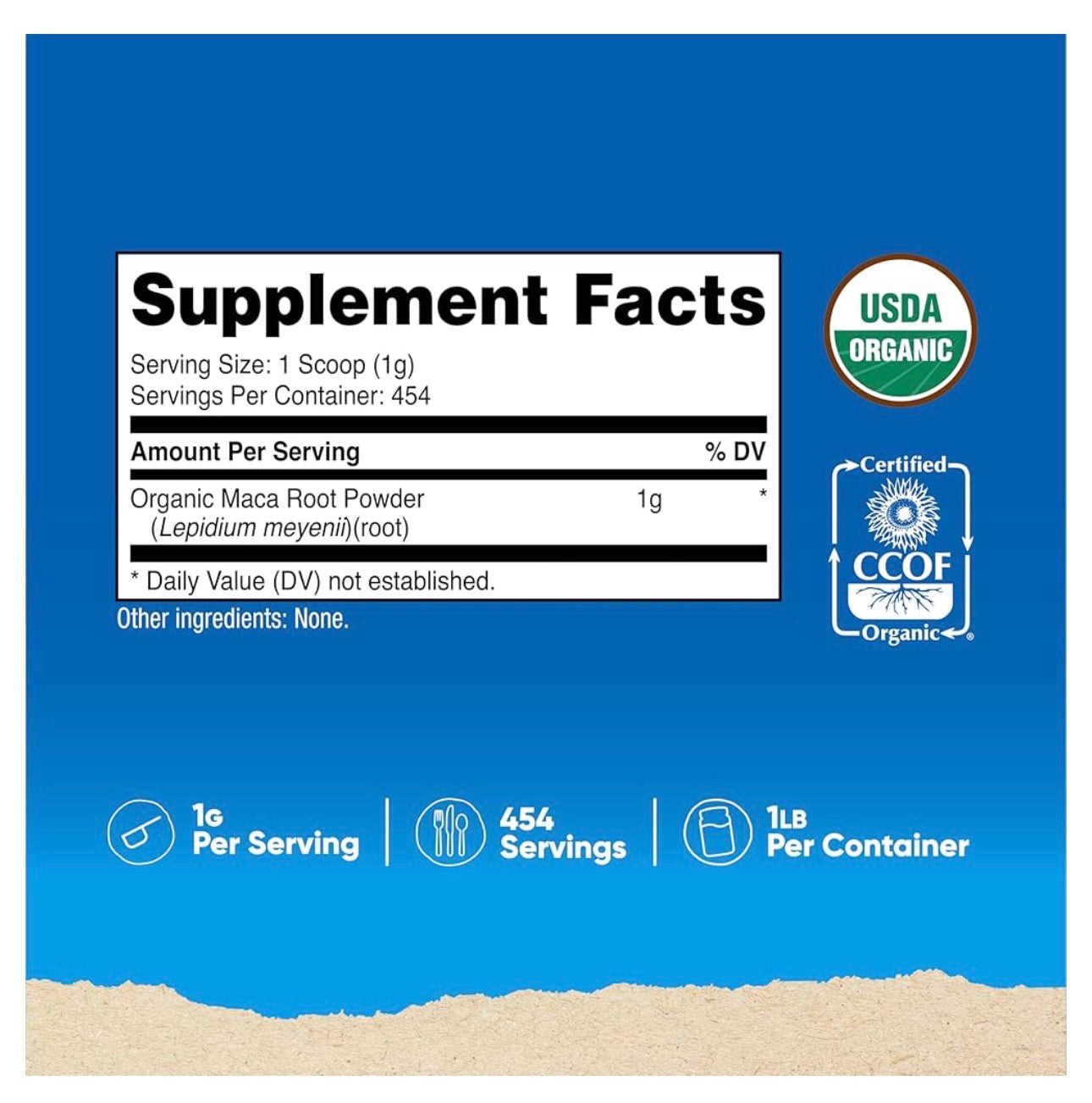 Nutricost Pure Maca Powder 1000mg | 454 Servings | Sexual & Reproductive Health | Supports Fertility | 1lb/454g; Exp 06/2028