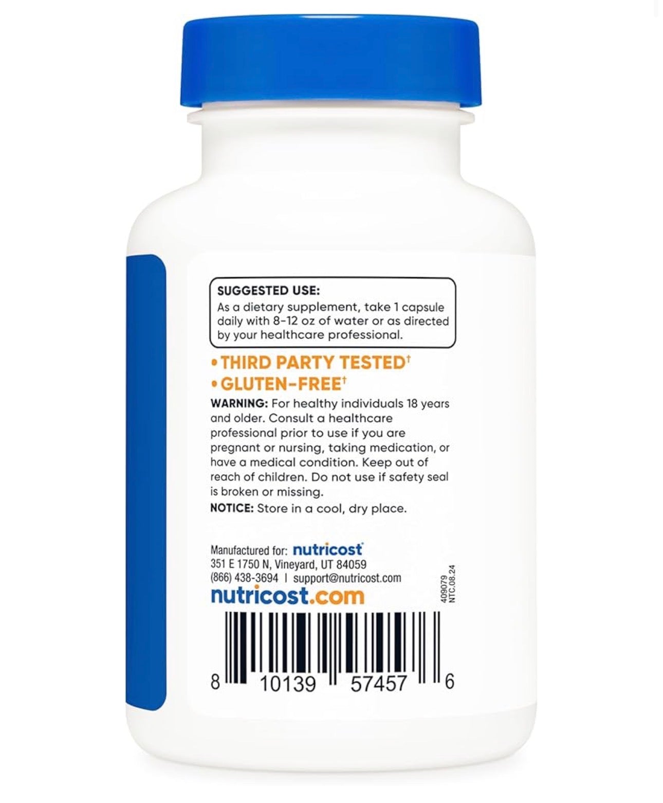 Nutricost Clove 1,000mg | Supports Digestive Health & Provides Antioxidant Protection | 120 Capsules; Exp 10/2028