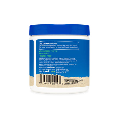 Nutricost Pure Organic Shiitake Mushroom Powder | 113 Servings | Boosts Immune Health | Supports Cardiovascular Health & Vigor | 4oz/113 g; Exp 07/2027