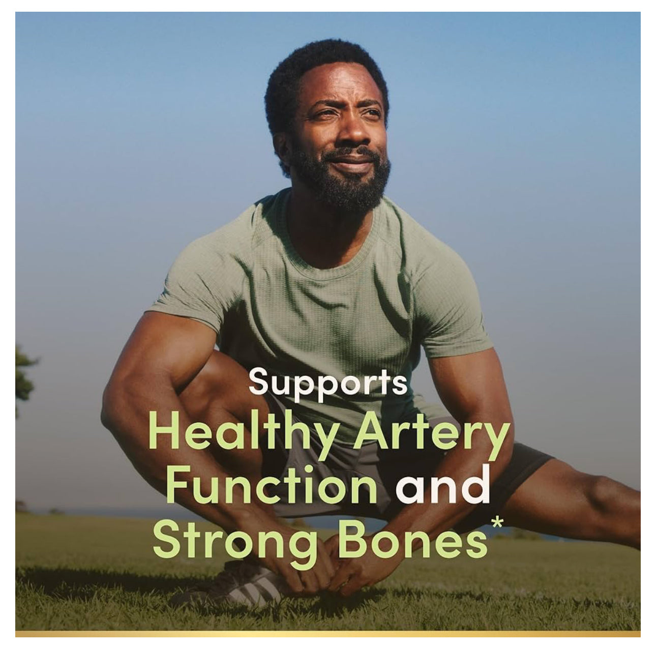 Nature’s Bounty Vitamin K2 + D3 | 4000 IU Vit D3 + 100 mcg Vit K2 | Supports Healthy Artery Function & Strong Bones | 30 Capsules; Exp 12/2026