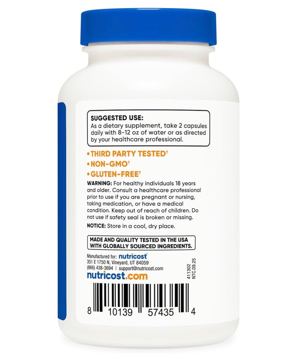 Nutricost Mullein Leaf Extract | Traditional Used to Clear Mucus | Promotes Healthy Immune, Bronchial & Respiratory Function | 120 Capsules; Exp 01/2029