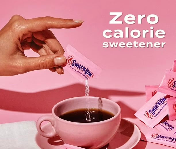 Sweet'N Low Zero-Calorie Sweetener | Sugar Substitute | Great for Diabetes & Those Trying to Cut Down Calories from Sugar | 50 Packets