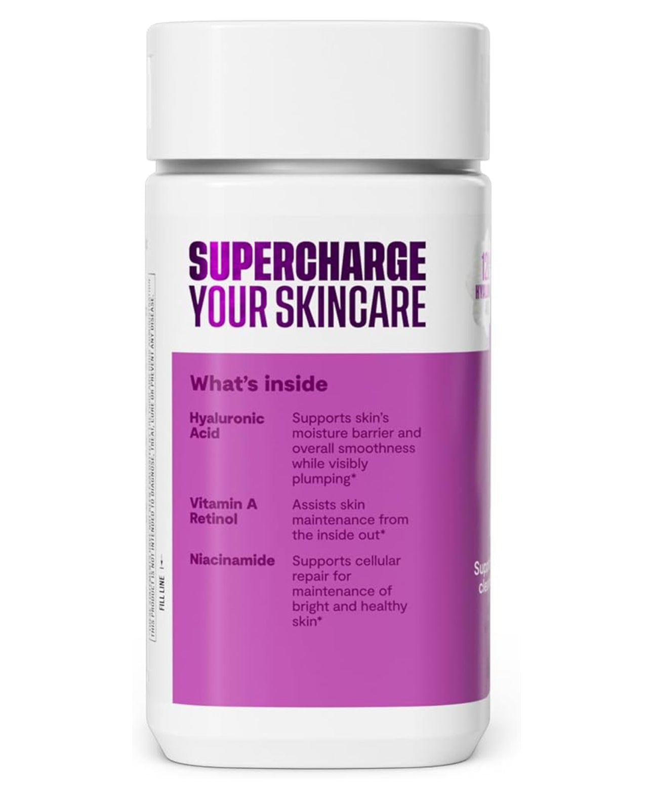 Habit Skin Glow | Promotes a Healthy Skin Glow | With Hyaluronic Acid, Niacinamide, Grape Seed and Vitamins A, C & E | 60 Capsules; Exp 06/2027