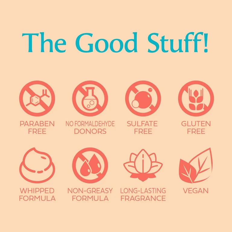 Tree Hut Shea Whipped Body Butter | Lightweight Hydration for Softer, Brighter Skin | 8.4oz/240g