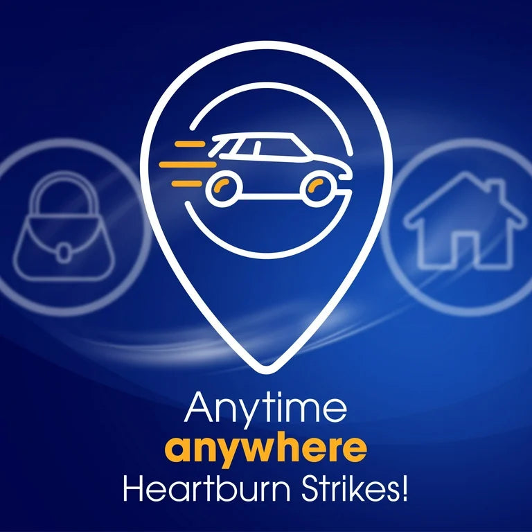 TUMS Ultra Strength Heartburn Relief Chewable Antacid Tablets | 1000mg Calcium Carbonate | Assorted Berries Flavor | 72 Chewable; Tablets Exp 02/2030