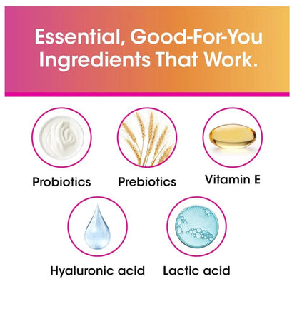 vH essentials Prebiotic + Probiotic Vaginal Suppositories | with Vitamin E and Hyaluronic Acid | For Optimal Vaginal pH | Naturally Restores pH Balance & Protects against Feminine Odor | 15 Suppositories; Exp 03/2028