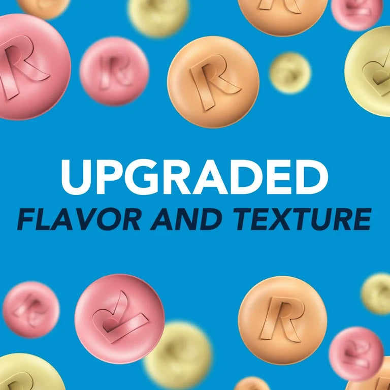 Rolaids Ultra Strength Chewable Antacid | Calcium Carbonate 1000mg + Magnesium Hydroxide 200mg | Assorted Fruit, 72 Tablets; Exp 08/2026