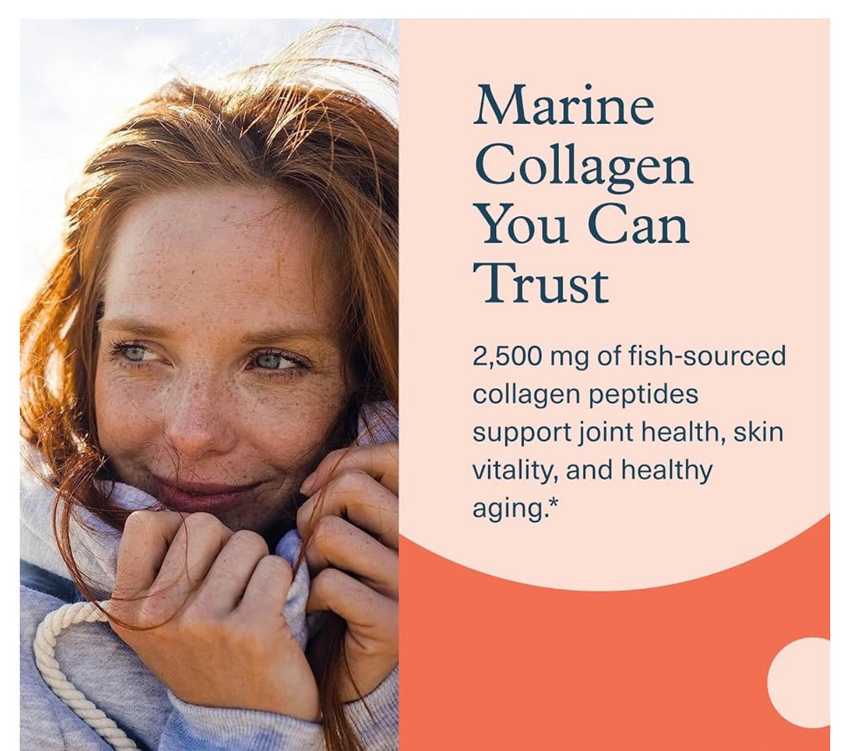 Youtheory Marine Collagen 2500mg | With 8 Vitamins& Minerals | For Healthy Skin, Hair & Nail | Joint Support | 290 Tablets; Exp 01/2028