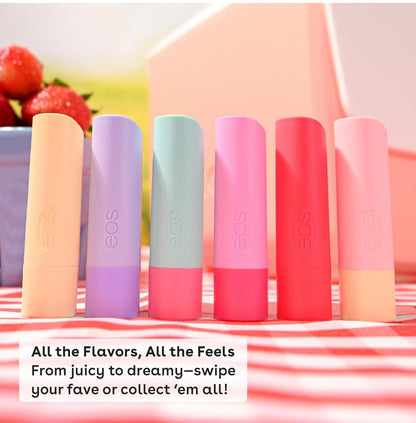 eos 100% Natural Lip Balm - Watermelon Frosé Flavor | All-Day Moisture Lip Care | 2 x 0.14oz 2 Pack