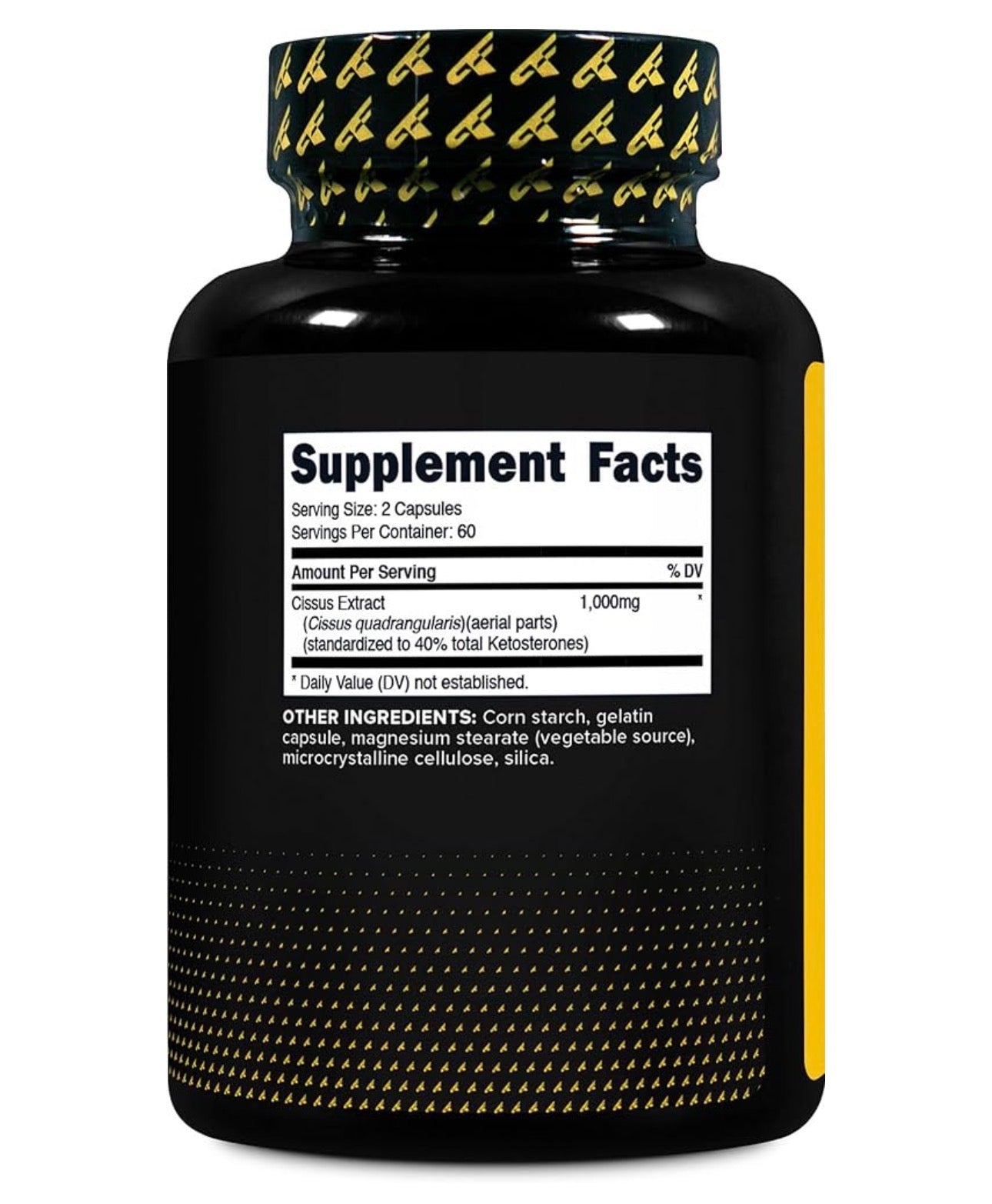 Primaforce Cissus Quadrangularis 1000mg | Supports Bone Strength & Healing | Eases Joint Pain & Stiffness | Helps Your Body Recover Faster After Workouts | Fights Inflammation from the Inside Out | 120 Capsules; Exp 07/2028
