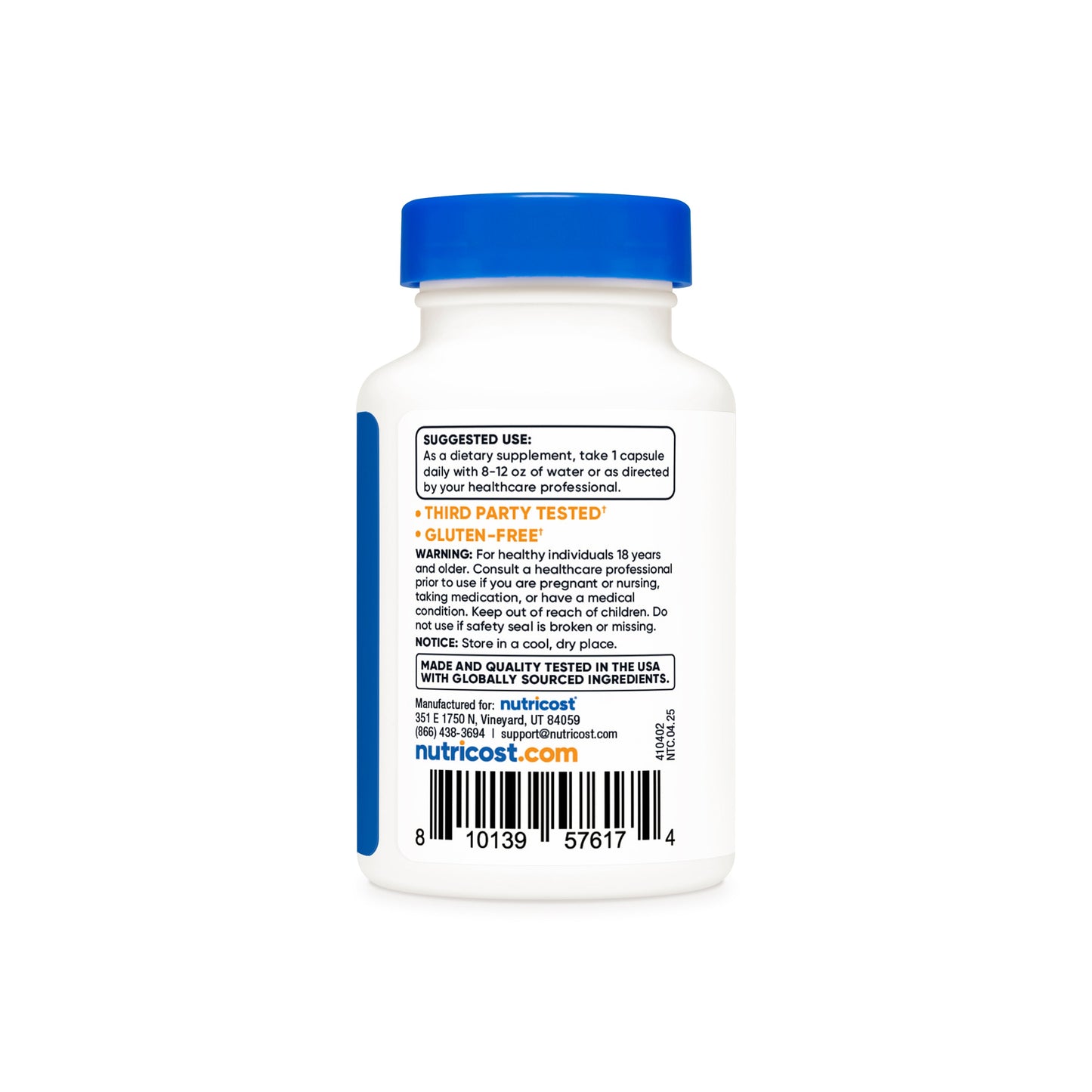 Nutricost Black Garlic 2000 mg | Fermented Black Garlic Extract | Supports Cardiovascular Health | 60 Capsules; Exp 04/2028