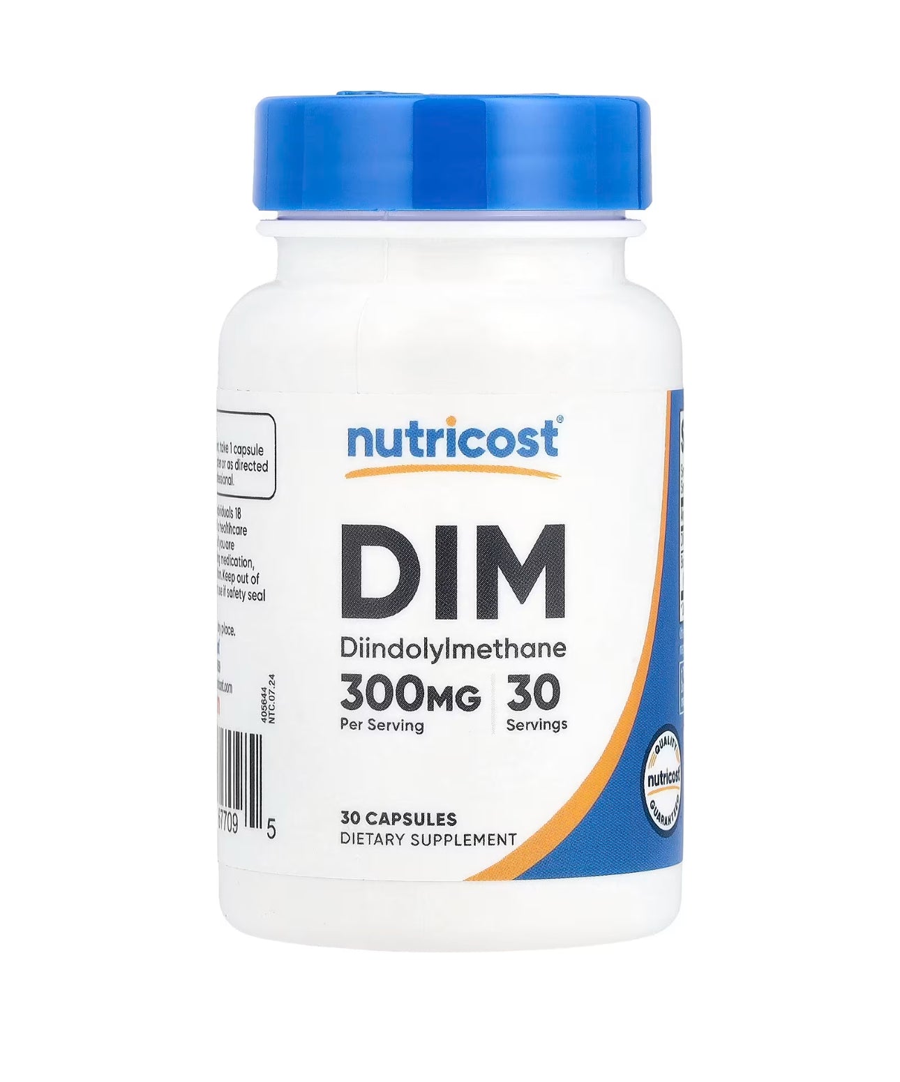 Nutricost DIM (Diindolyl-methane) 300mg | Plus BioPerine 5mg | 30 Capsules | Exp 07/2027