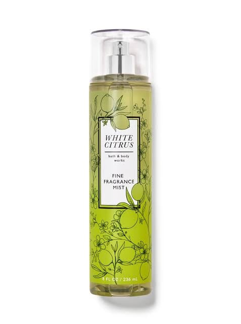 Bath & Body Works White Citrus Fine Fragrance Mist (Body Spray) | 8 fl.oz/236 ml