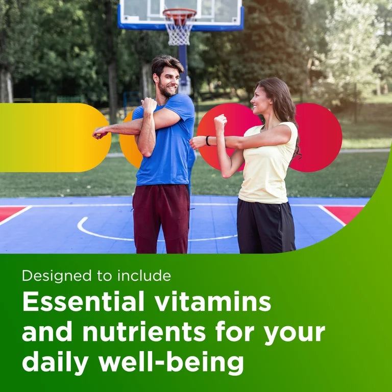 Centrum Adults Multivitamin For Men & Women | Also Helps to Fill Nutrient Gaps for GLP-1 Users | 200 Tablets; Exp 09/2027