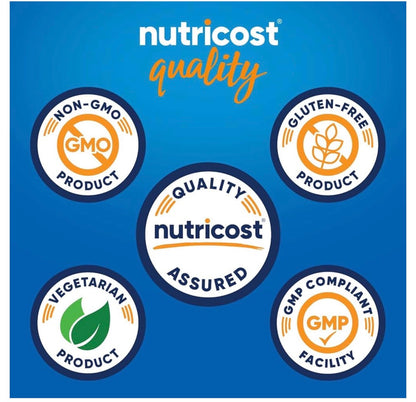 Nutricost Pure Psyllium Powder | Soluble Fibre | Natural Fiber Supplement | Appetite Management | Promotes Regularity & Helps Support Normal Bowel Elimination | 1 lb/454g; Exp 01/2029