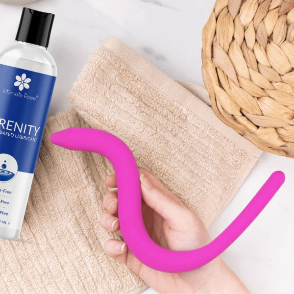 Intimate Rose Serenity Water-Based Personal Lubricant | Lube for Penile/Vaginal Application | Long Lasting & Non-Staining | 8 fl.oz/237ml; Exp 02/2029