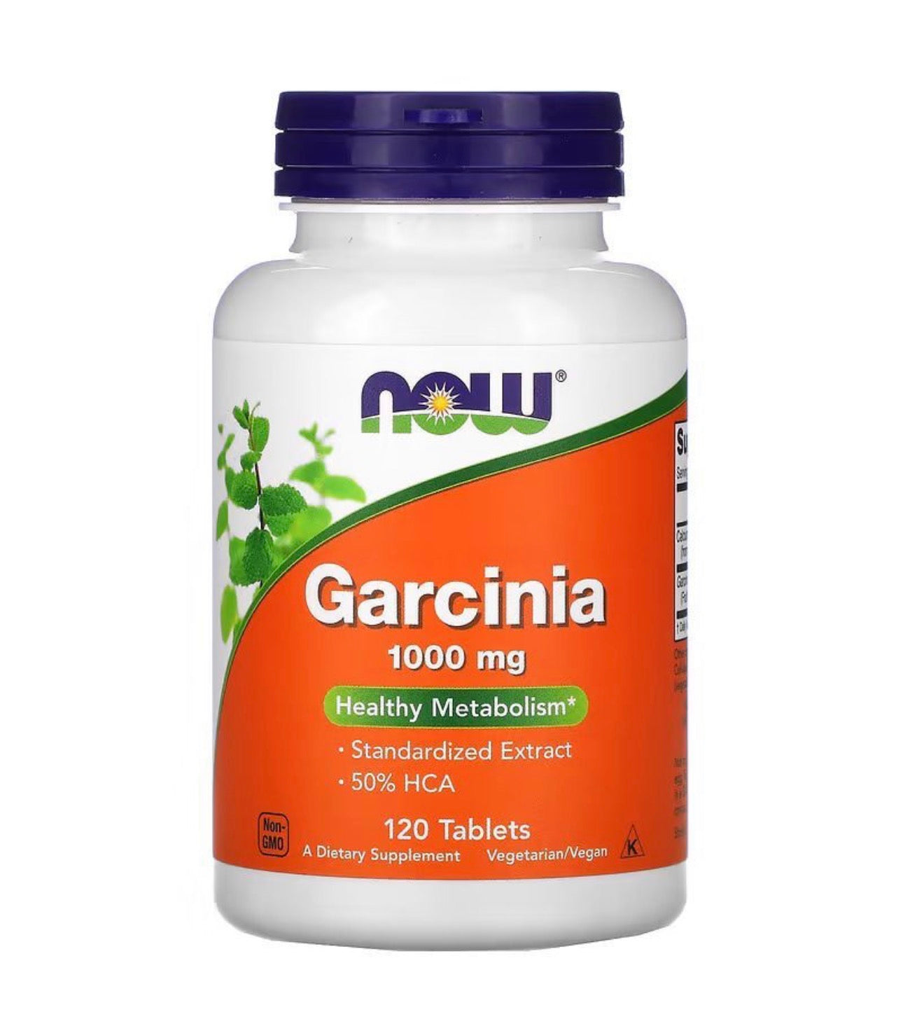 NOW Garcinia 1,000mg (Garcinia Cambogia) | Supports Healthy Metabolism & Weight Loss | 120 Tablets; Exp 07/2028