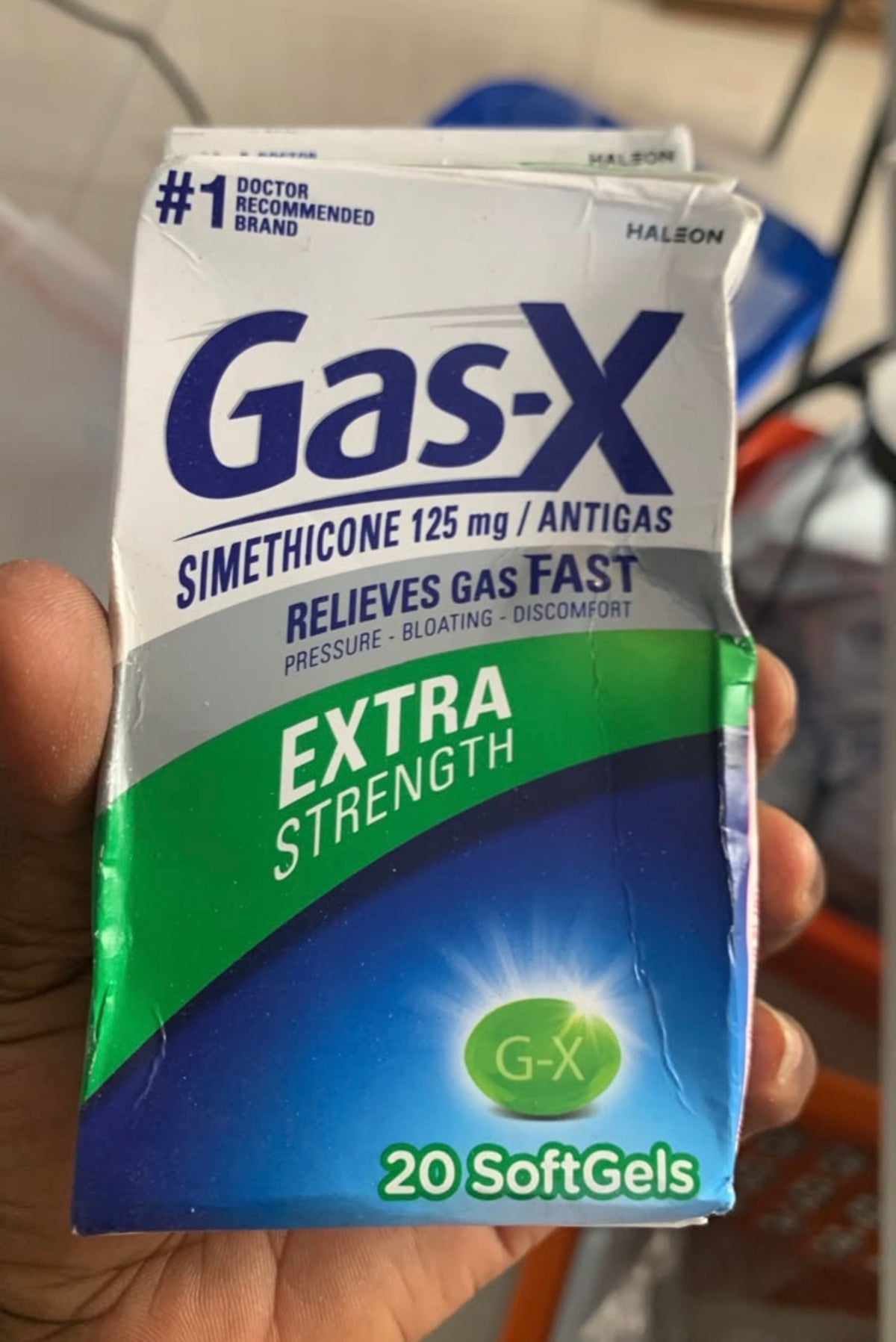 Gas-X Extra Strength Gas Relief Softgels With Simethicone 125mg | Provides Relief from Gas & Bloating | 20 Softgels; Exp 11/2028 ❗️Squeezed pack 👉🏽Check last picture