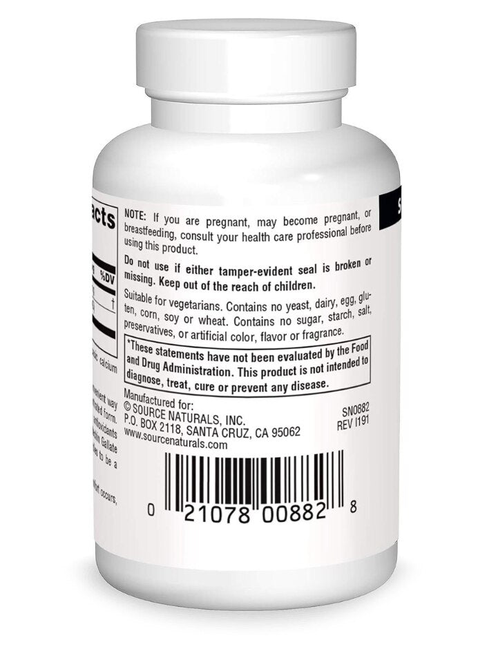 Source Naturals Green Tea Extract 100mg | 35mg EGCG | | Antioxidant Support | 60 Tablets; Exp 03/2029